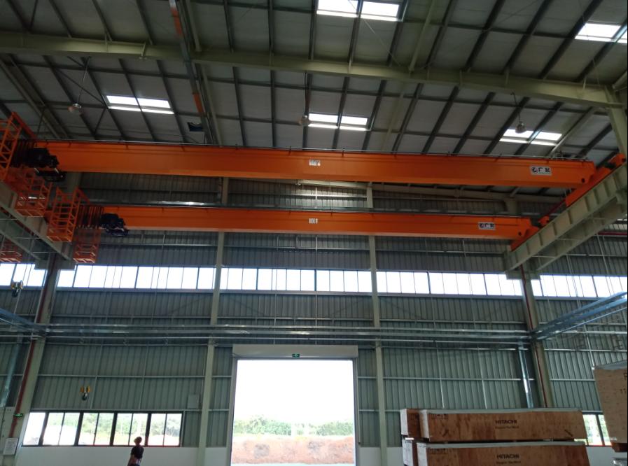 安裝清遠(yuǎn)LD10t起重機華德電動葫蘆項目